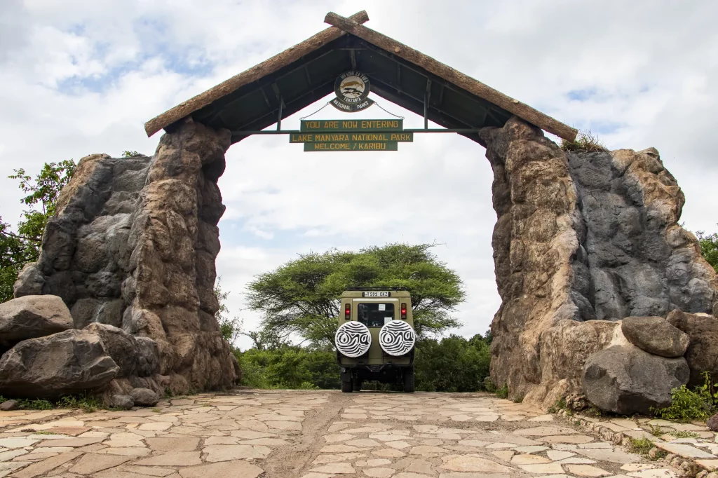 Gate of Lake Manyara National Park