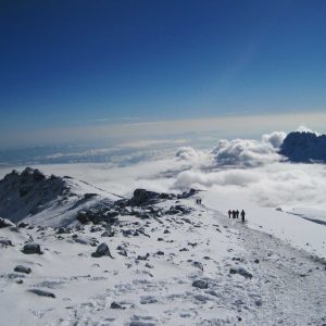 Kilimanjaro Trekking Lemosho Route Snow View