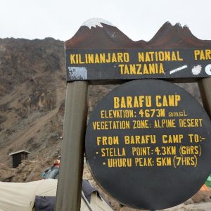 Machame Route - Barafu Camp